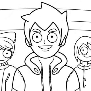 Page A Colorier Eddsworld 40918-33906