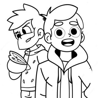 Page A Colorier Eddsworld 40918-33907