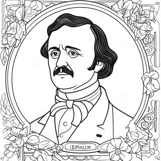 Edgar Allan Poe Pages À Colorier