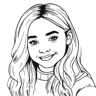 Page A Colorier Sabrina Carpenter 40958-33918