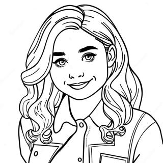 Page A Colorier Sabrina Carpenter 40958-33919