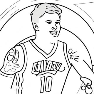 Luka Doncic Pages À Colorier