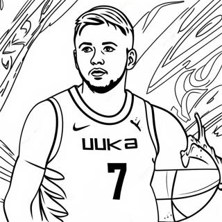 Page A Colorier Luka Doncic 40968-33926