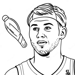 Page A Colorier Luka Doncic 40968-33927