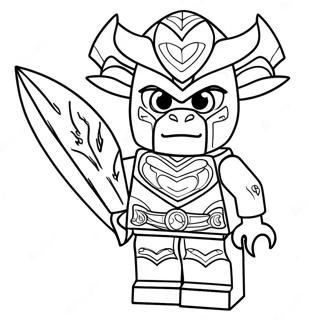 Page A Colorier Lego Chima 40978-34034