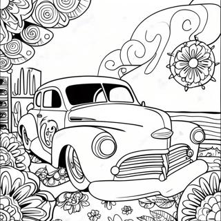 Page A Colorier De Chicano A Lancienne 41008-33964