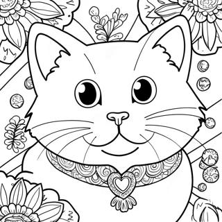 Page A Colorier De Chat Ragdoll 41018-33971