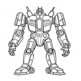 Page A Colorier De Mech 41098-34024