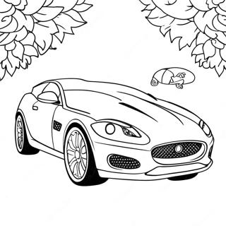 Voiture Jaguar Pages À Colorier