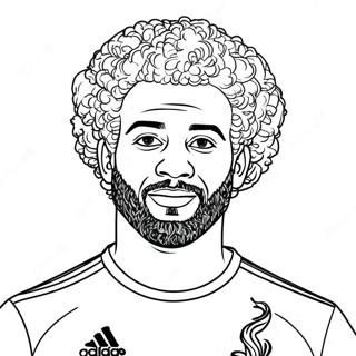 Page A Colorier De Mo Salah 41188-34204