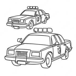 Page A Colorier Voiture De Police 411-326