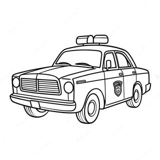 Page A Colorier Voiture De Police 411-327