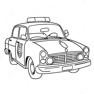 Page A Colorier Voiture De Police 411-328