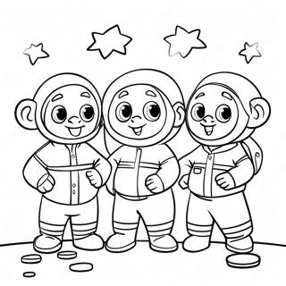 Page A Colorier Sturniolo Triplets Aventure Amusante 41209-34244