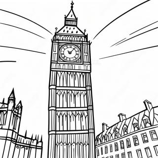 Page A Colorier Tour Big Ben 41279-34270