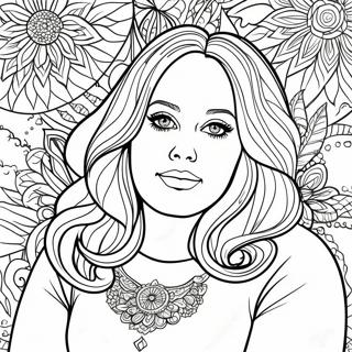 Page A Colorier Adele 41298-34290