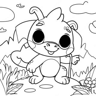 Wallykazam Pages À Colorier