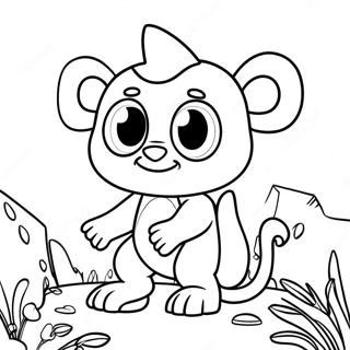 Page A Colorier Wallykazam 41318-34302