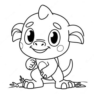 Page A Colorier Wallykazam 41318-34303