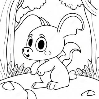 Page A Colorier Creatures Magiques De Wallykazam 41319-34306