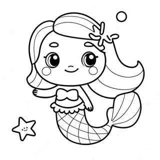 Page A Colorier De Mignonne Sirene Lol Animaux Sous Leau 41380-34346