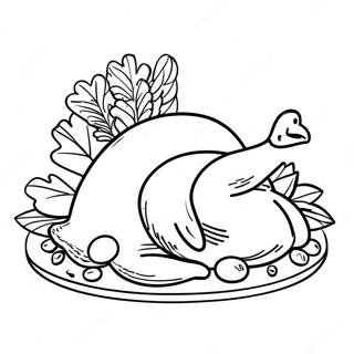 Page A Colorier De Dinde De Thanksgiving 41409-34366