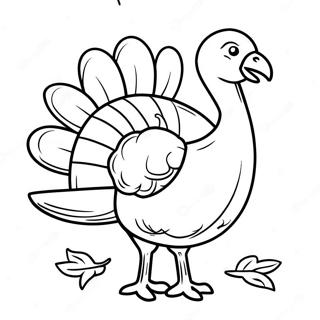 Page A Colorier De Dinde De Thanksgiving 41409-34367