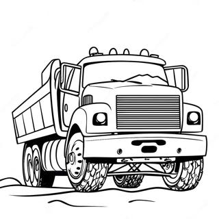 Page A Colorier De Camion De Deneigement 41429-34382