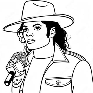 Page A Colorier De Mauvais Michael Jackson 41439-34392