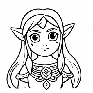 Page A Colorier Gardien Zelda Breath Of The Wild 41479-34424