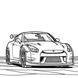 Page A Colorier Gtr R35 41489-34431