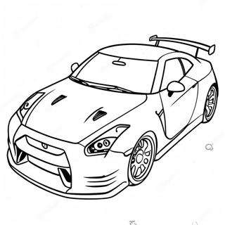 Page A Colorier Gtr R35 41489-34432