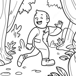 Page A Colorier De Tintin Aventure Dans La Jungle 41540-34472