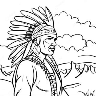 Page A Colorier De Pow Wow 41549-34473