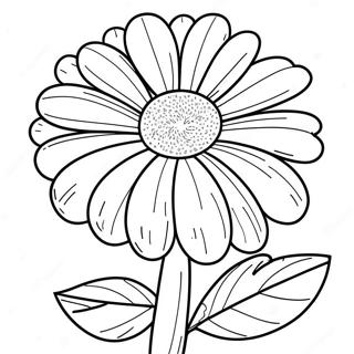 Page A Colorier De Fleur De Souci 41559-34490