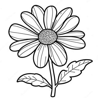 Page A Colorier De Fleur De Souci 41559-34492