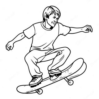 Page A Colorier De Tony Hawk 41699-34614