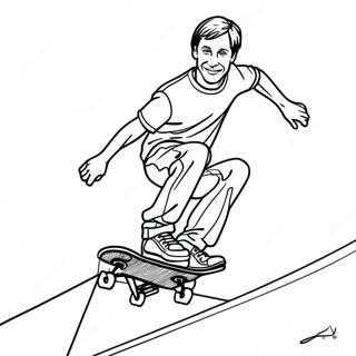 Page A Colorier De Tony Hawk 41699-34615