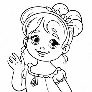 Page A Colorier De Fancy Nancy 4170-3362