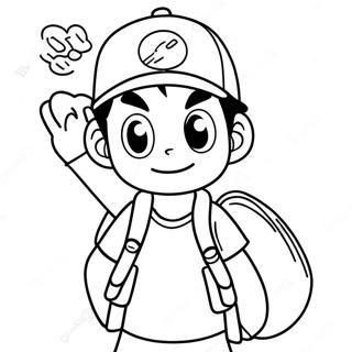 Sacha Ketchum Pages À Colorier