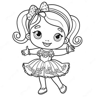 Page A Colorier De Fancy Nancy Dans Une Robe Etincelante 4171-3366