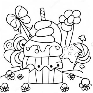 Page A Colorier De Candyland 4180-3370