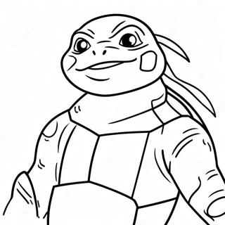 Tortues Ninja Pages À Colorier