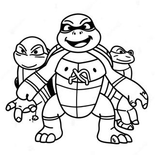 Page A Colorier Des Tortues Ninja 41839-34714