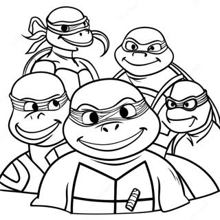 Page A Colorier Des Tortues Ninja 41839-34716