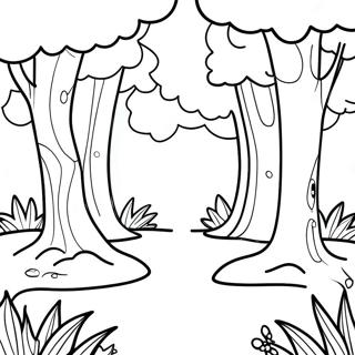 Page A Colorier De Foret Enchantee 41889-34750