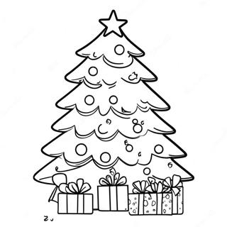 Page A Colorier Arbre De Noel Festif 41990-34834