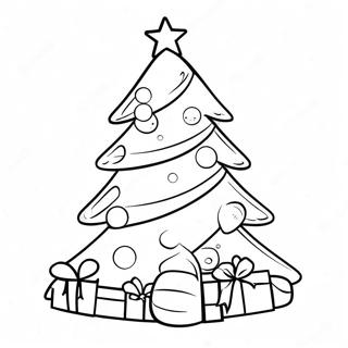 Page A Colorier Arbre De Noel Festif 41990-34836