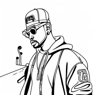 Page A Colorier Rapper 4200-3385