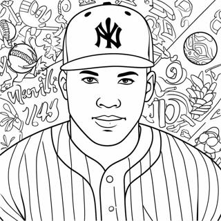 Aaron Judge Pages À Colorier